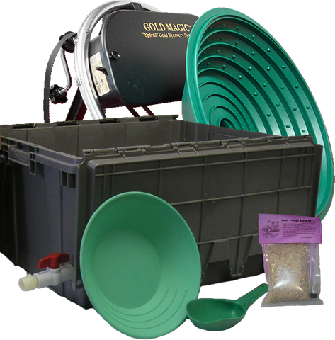 Gold Magic 12-10 Spiral Panning Machine Kit